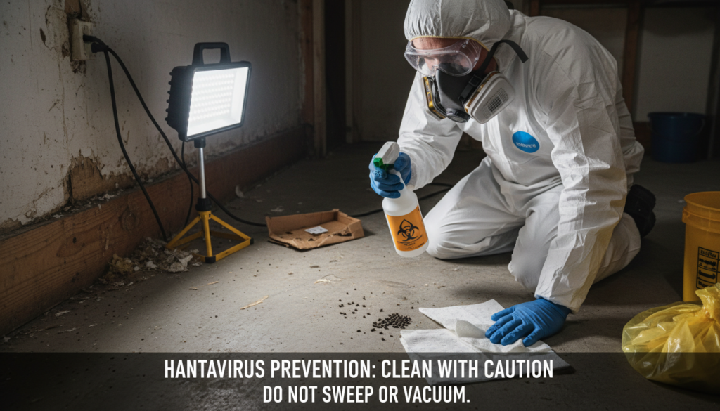 découvrez les méthodes sûres pour nettoyer les déjections de souris et éviter le risque d'infection respiratoire liée au hantavirus, avec des conseils pratiques et des précautions essentielles.