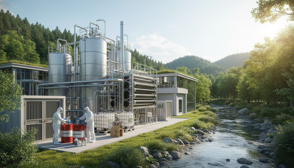 découvrez comment nous gérons efficacement nos déchets chimiques usagés pour réduire notre impact environnemental et protéger la planète.